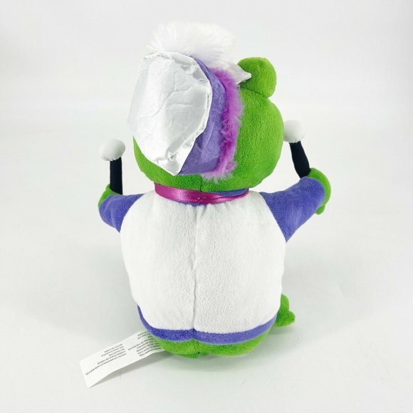 Gemmy FROG Easter Bunny Marching Band Animated Singing Plush Drummer Tested Work - Picture 11 of 12